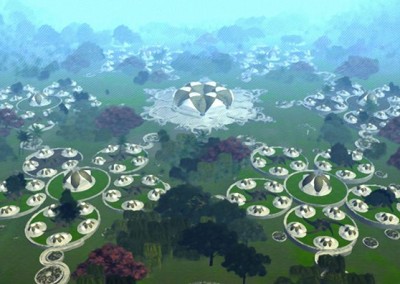 Community NewEarth Dome Villages
