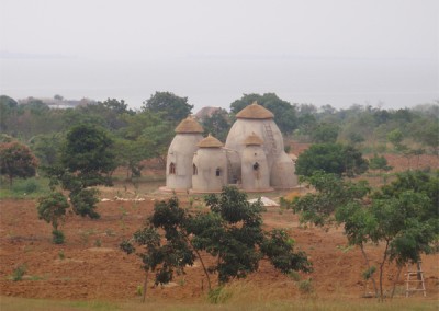 Earthbag African House
