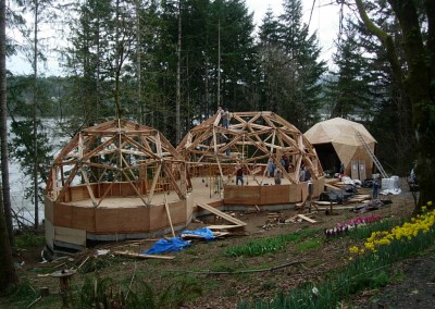Geodesic Dome Home Construction 2
