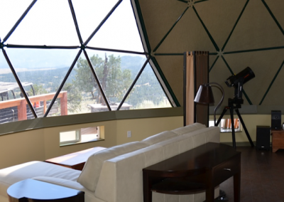 Geodesic Dome Home Interior 2