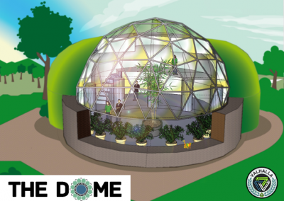 Geodesic Dome Underground North Side