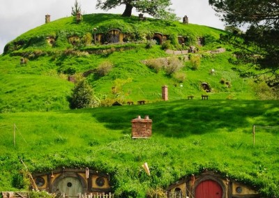 Underground Hobbit House Movie Set