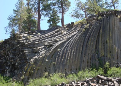 Columnar Basalt Devil's Postpile California