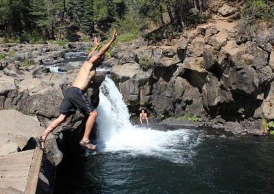 Waterfall at Shasta