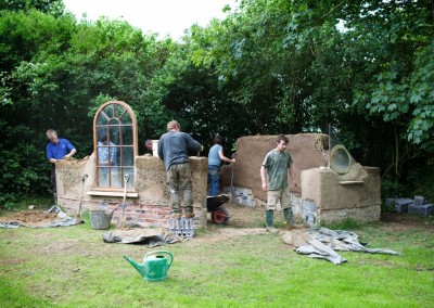 Cob House Construction