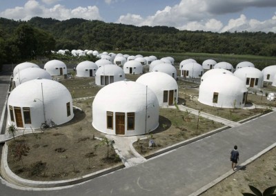 Community 70 Dome Houses Yogyakarta Indonesias