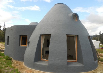 Earthbag Modern Home