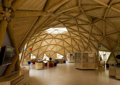 Geodesic Dome Home Interior