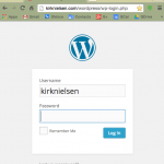 Wordpress Login